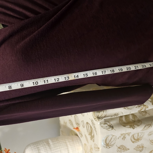 NWT 41 Hawthorn  Long Sleeve Rich Burgundy Top Sz. M - Picture 8 of 15